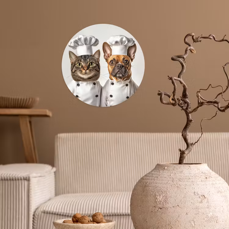 Behangcirkel - Kat - Hond - Kokskleding — 2