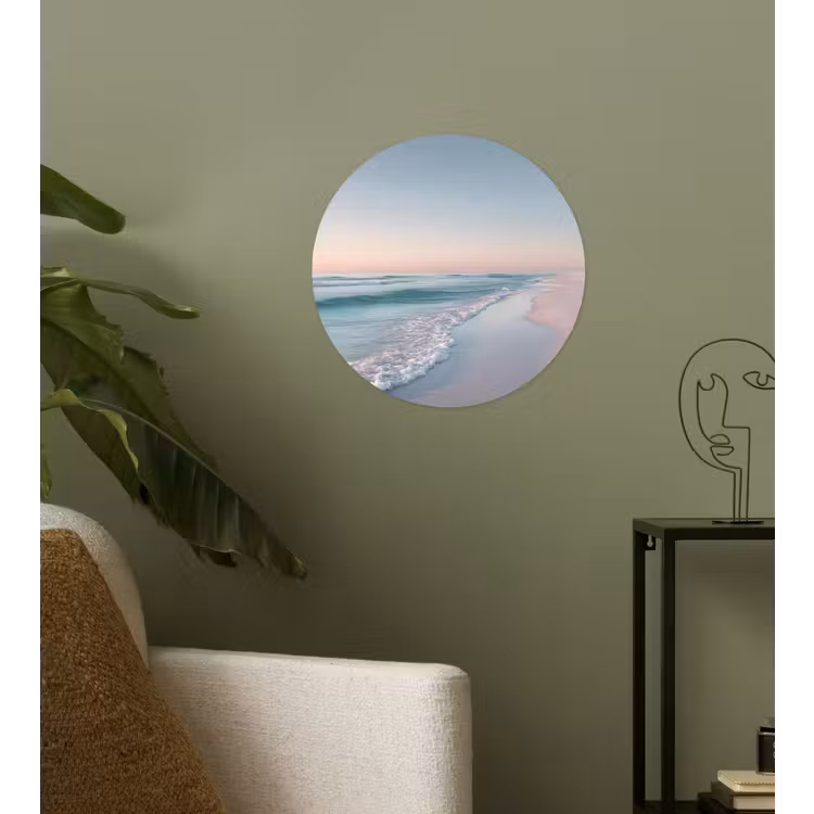 Behangcirkel - Kustlijn - Pastel - water — 3