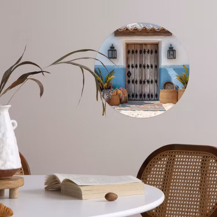 Behangcirkel - Deur - Manden - Planten — 4