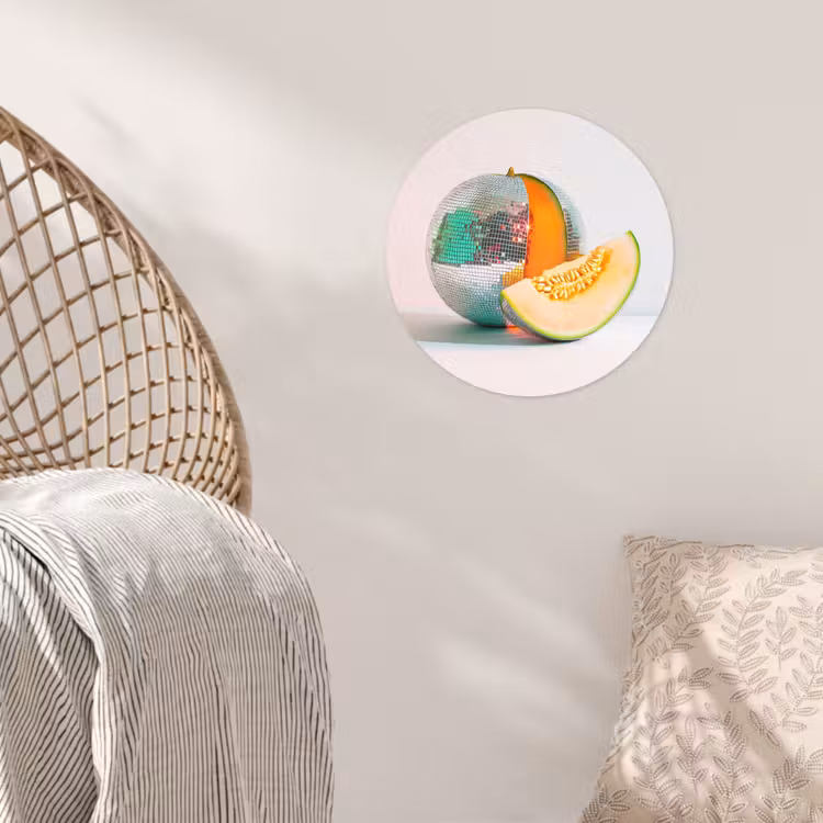 Behangcirkel - Disco - Discobal - Meloen - Pastel — 5