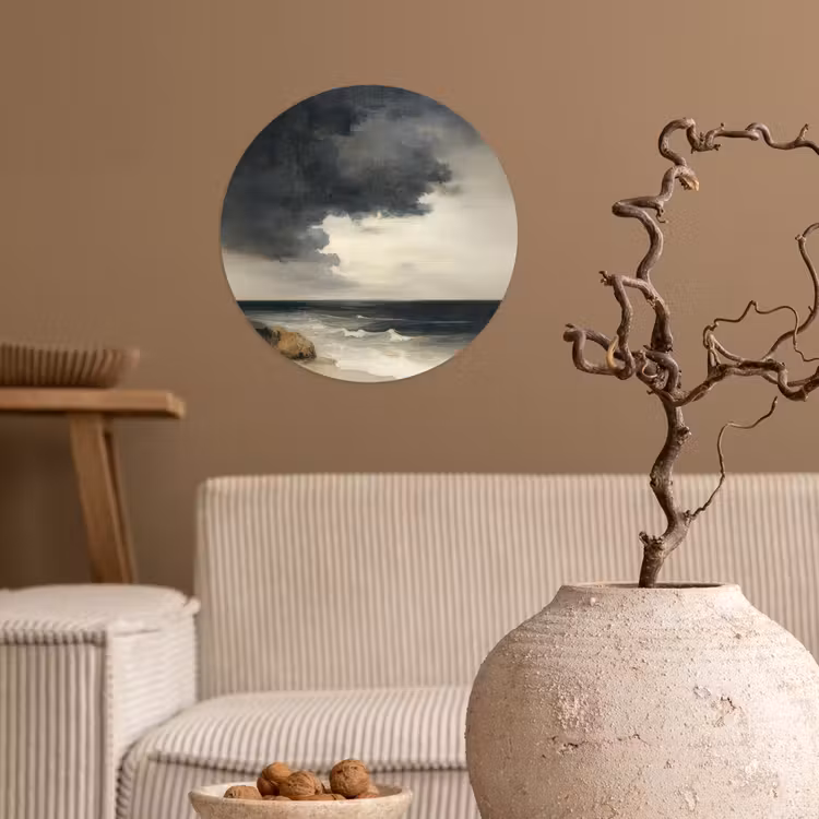 Behangcirkel - Kust - Golven - Rots - Storm — 2