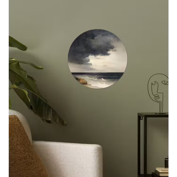 Behangcirkel - Kust - Golven - Rots - Storm — 3