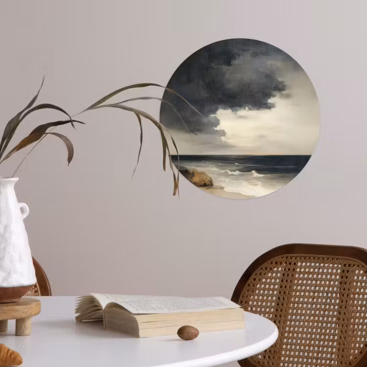 Behangcirkel - Kust - Golven - Rots - Storm — 4