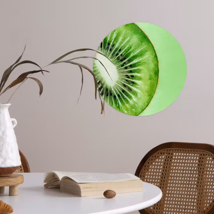 Behangcirkel - Kiwi - Groen - Fris — 4