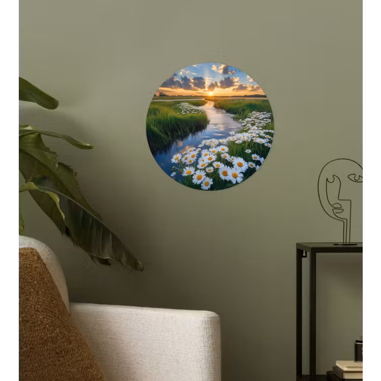 Behangcirkel - Beekje - Landschap - Margriet — 3
