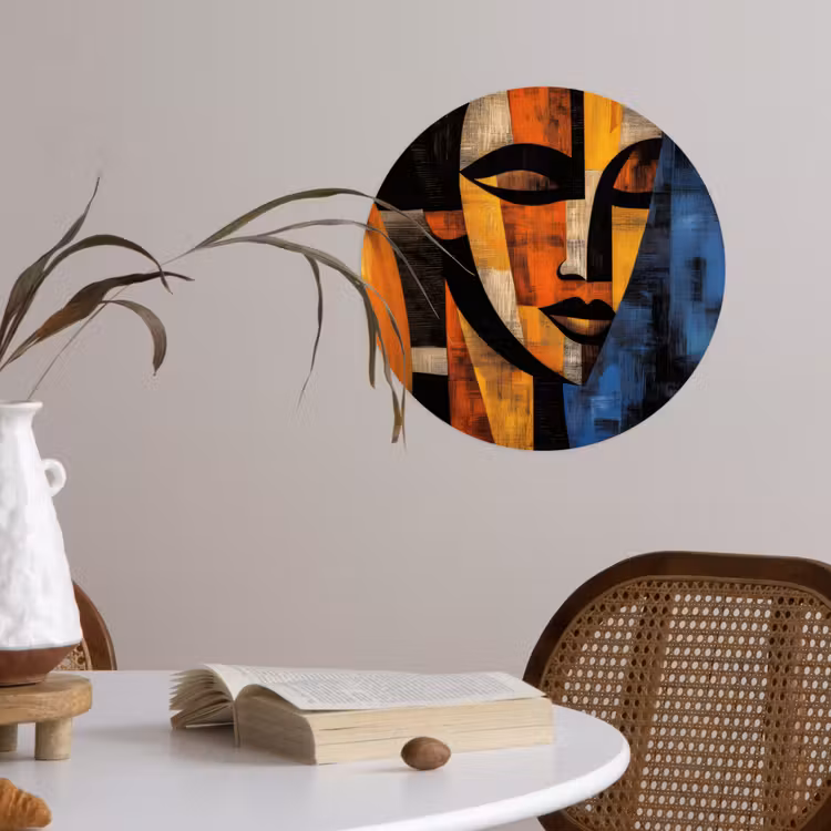 Behangcirkel - Abstract - Portret - Kleurvakken — 4
