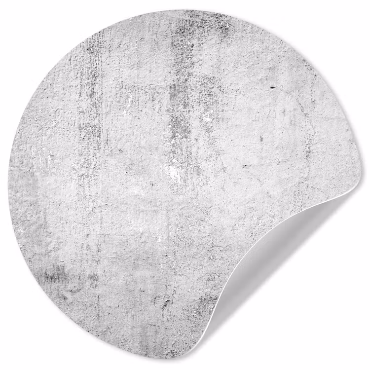 Behangcirkel - Beton - Grijs - Patroon - Vintage - Industrieel — 1