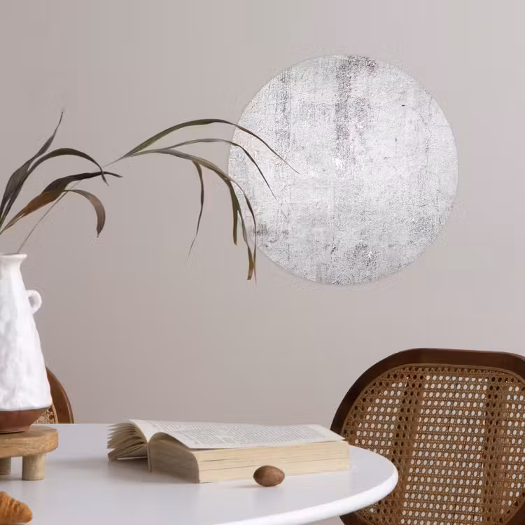 Behangcirkel - Beton - Grijs - Patroon - Vintage - Industrieel — 4