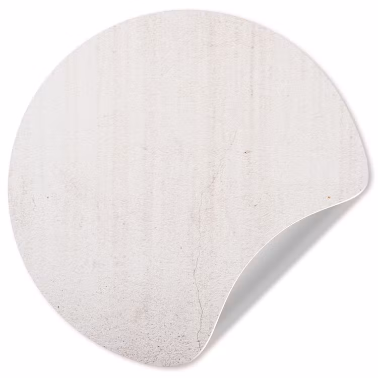 Behangcirkel - Beton - Muur - Wit — 1