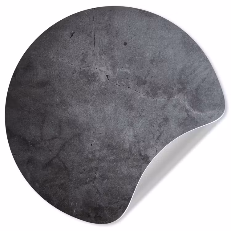 Behangcirkel - Industrieel - Beton - Grijs - Leisteen - Retro — 1