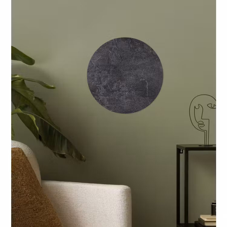 Behangcirkel - Leisteen - Beton - Natuursteen - Grijs - Industrieel — 3