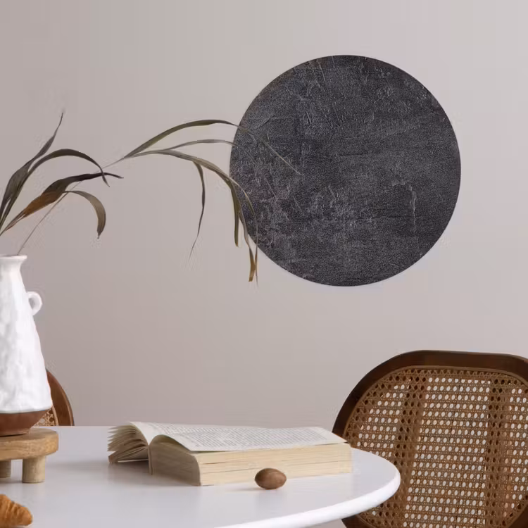 Behangcirkel - Leisteen - Beton - Natuursteen - Grijs - Industrieel — 4