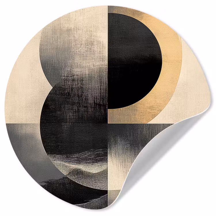Behangcirkel - Cirkels - Schaduw - Abstract — 1