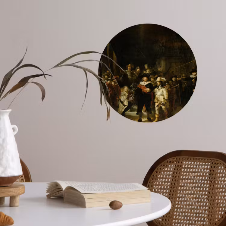 Behangcirkel - De Nachtwacht - Kunst - Oude meesters - Rembrandt — 4