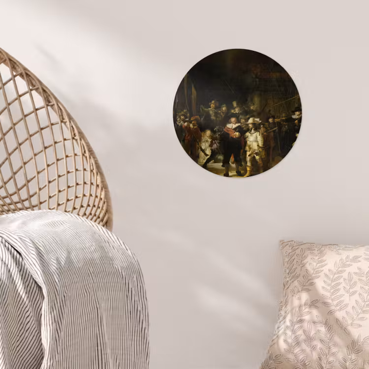 Behangcirkel - De Nachtwacht - Kunst - Oude meesters - Rembrandt — 5
