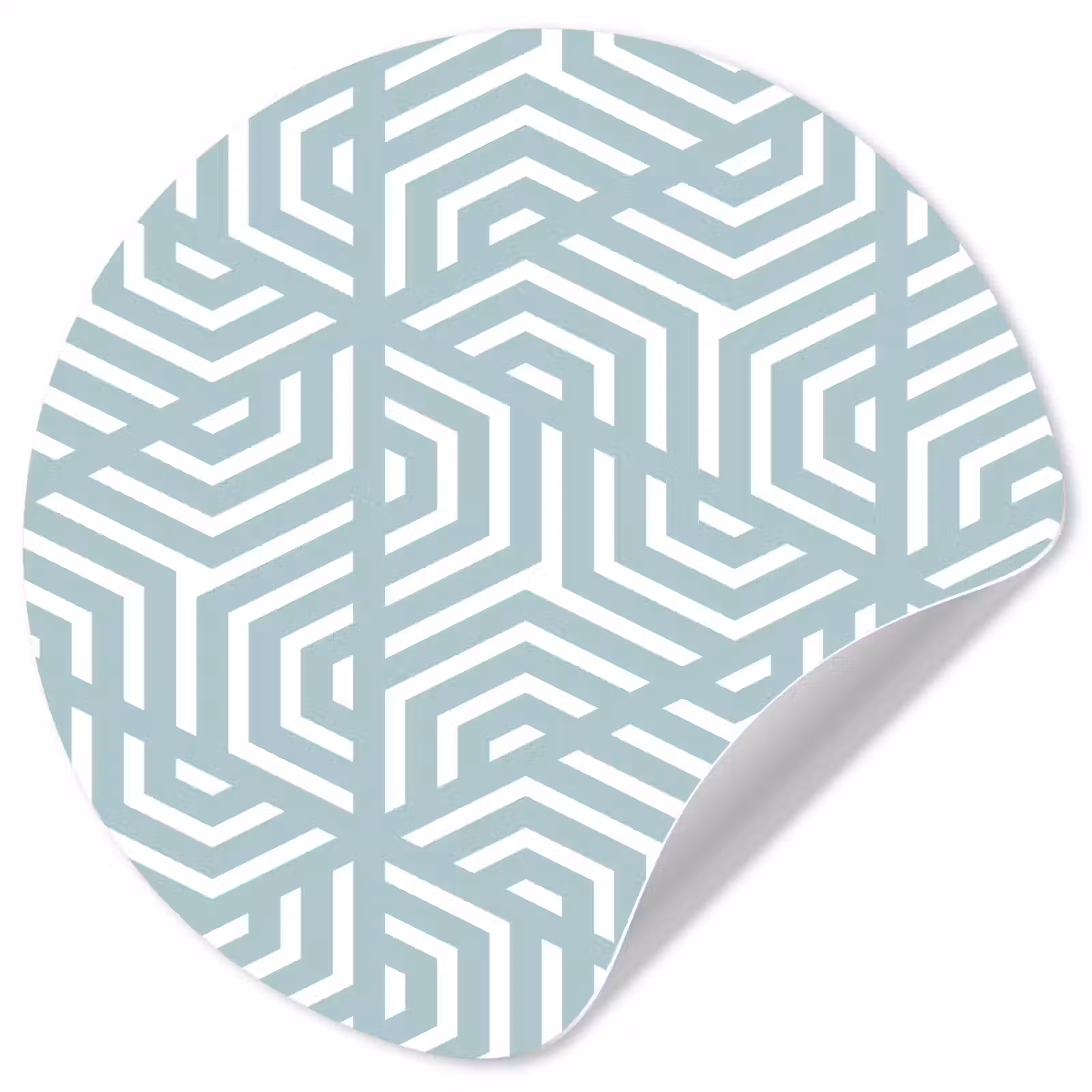 Behangcirkel - Design - Geometrie - Patroon - Driehoek — 1