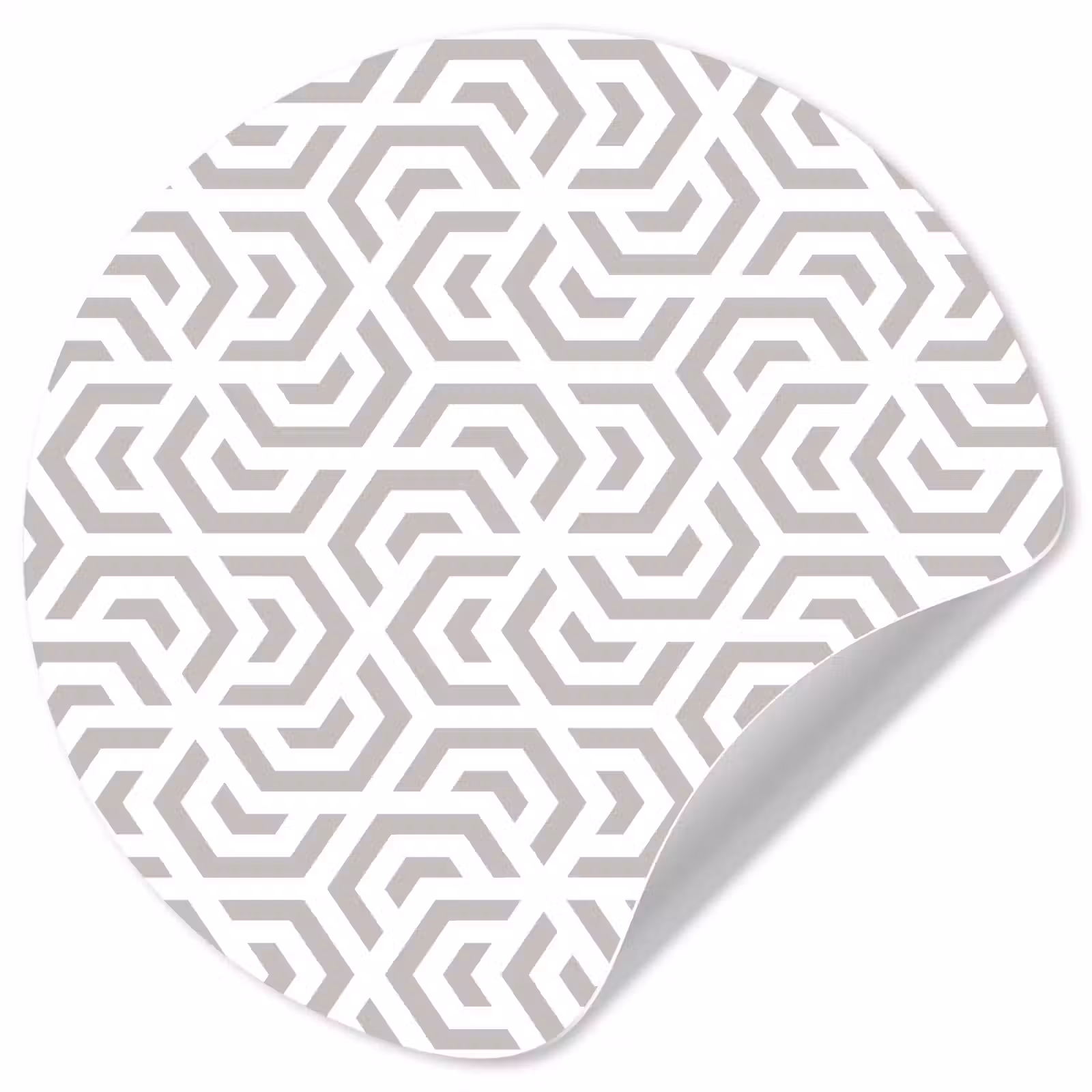 Behangcirkel - Grafisch - Patroon - Modern - Hexagon — 1