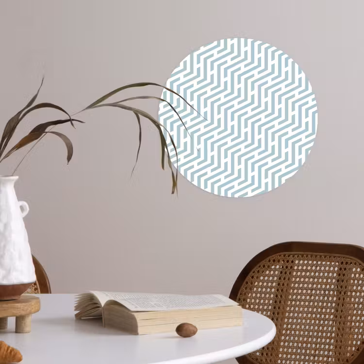 Behangcirkel - Design - Geometrie - Patroon - Groen — 4