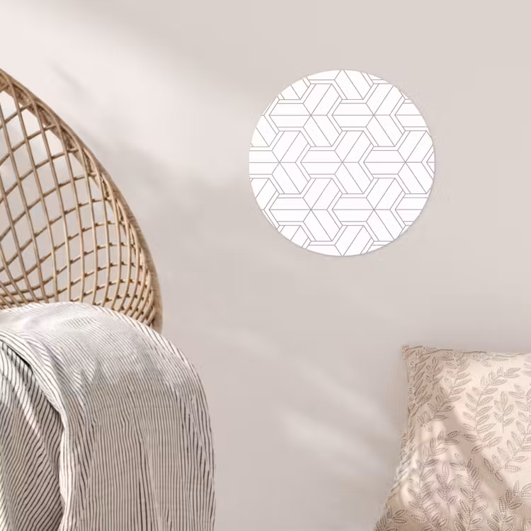 Behangcirkel - Design - Geometrie - Patroon - Lijn — 5