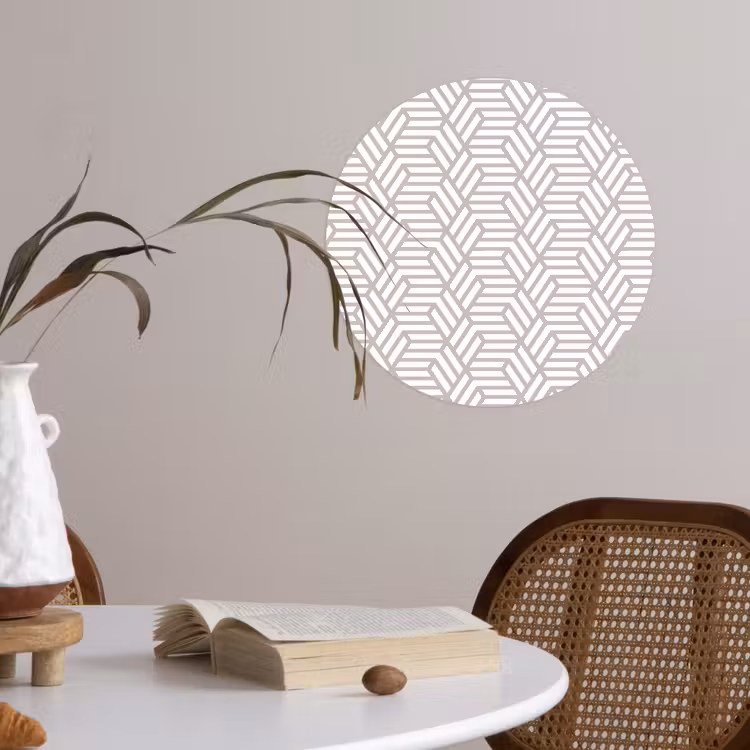 Behangcirkel - Grafisch - Patroon - Modern -  Opvallend — 4