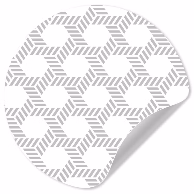Behangcirkel - Grafisch - Patroon - Modern -  Opvallend - Begrensd — 1