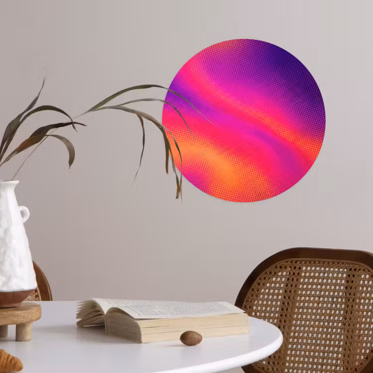 Behangcirkel - Abstract - Patroon - Kleurverloop — 4