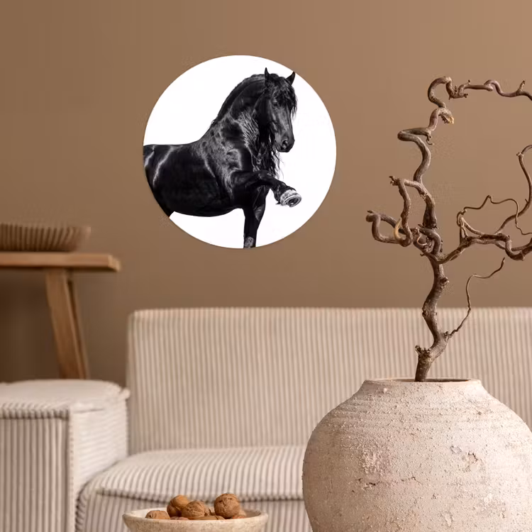 Behangcirkel - Fries - Hengst - Modern — 2