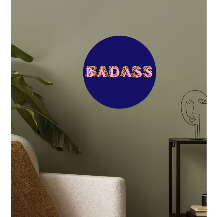 Behangcirkel - Badass - Panterpint - Schaduw - Roze — 3