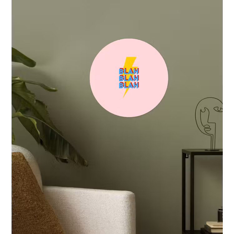 Behangcirkel - Blah - Bliksem - Roze — 3