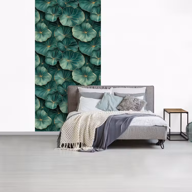 Behang - Patroon - Bladeren - Groen — 4