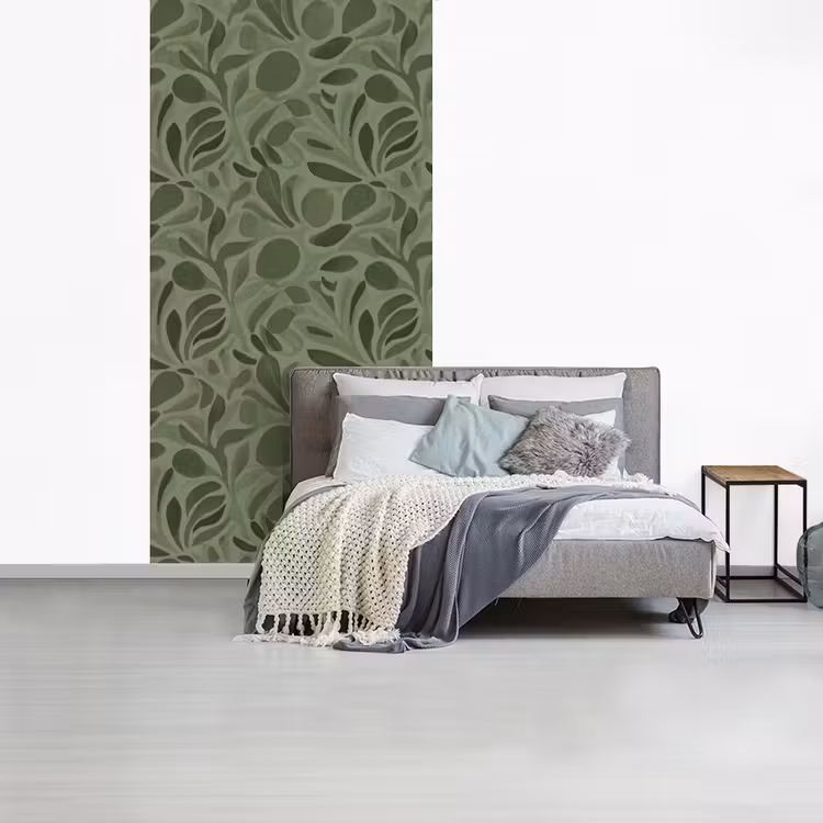 Behang - Sereen - Bladeren - Groen — 4