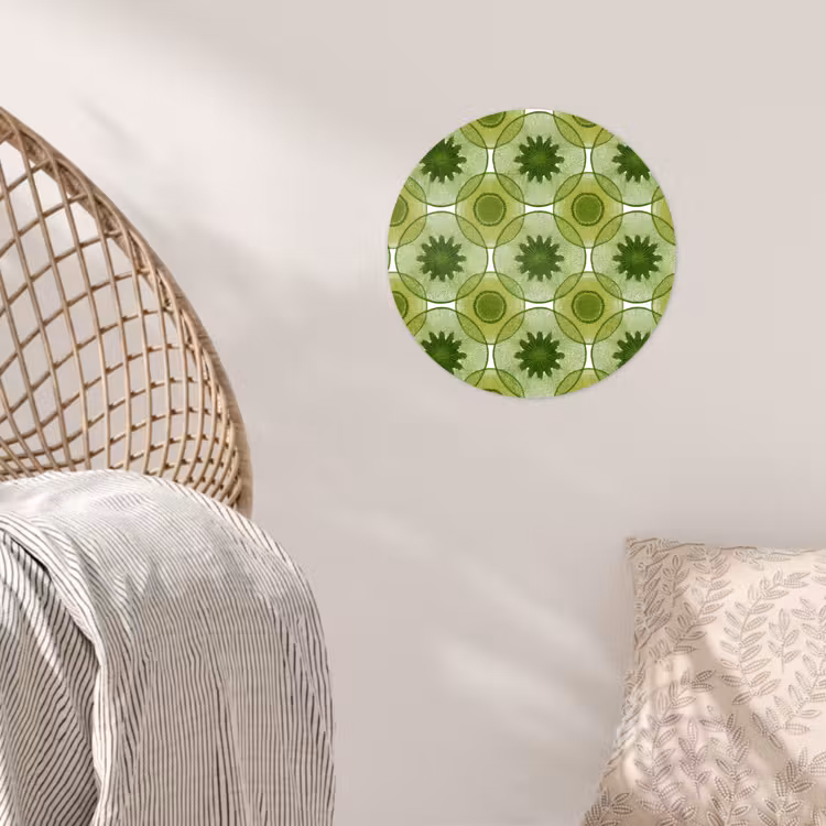 Behangcirkel - Cirkels - Patroon - Groen — 5
