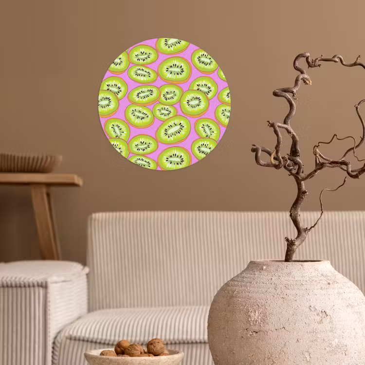 Behangcirkel - Kiwi - Speels - Groen — 2