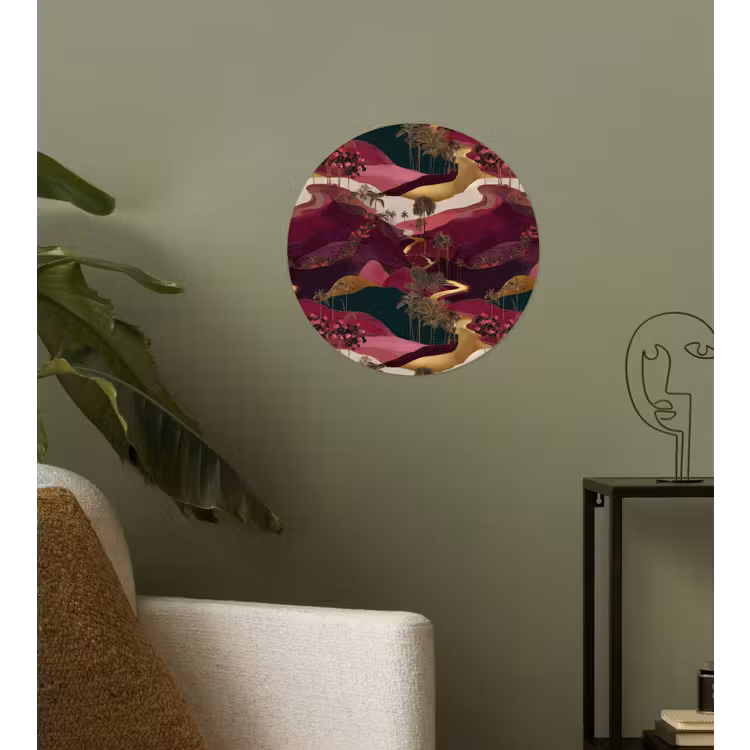 Behangcirkel - Magisch - Palmbomen - Goud — 3