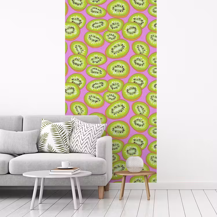 Behang - Kiwi - Speels - Groen — 3