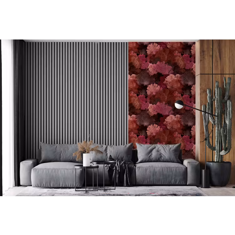 Behang - Koraal - Textuur - Kleurrijk — 2