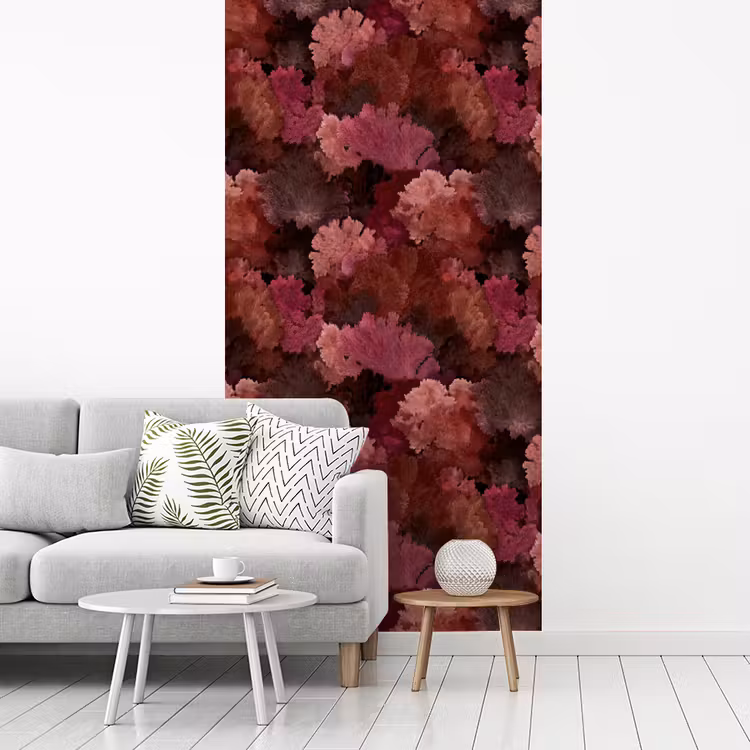 Behang - Koraal - Textuur - Kleurrijk — 3