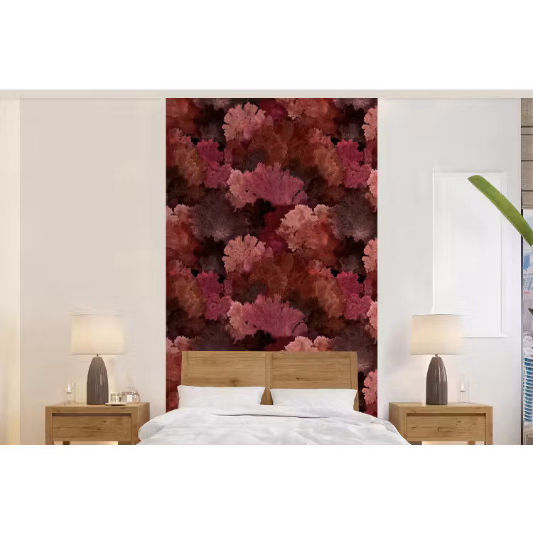 Behang - Koraal - Textuur - Kleurrijk — 5