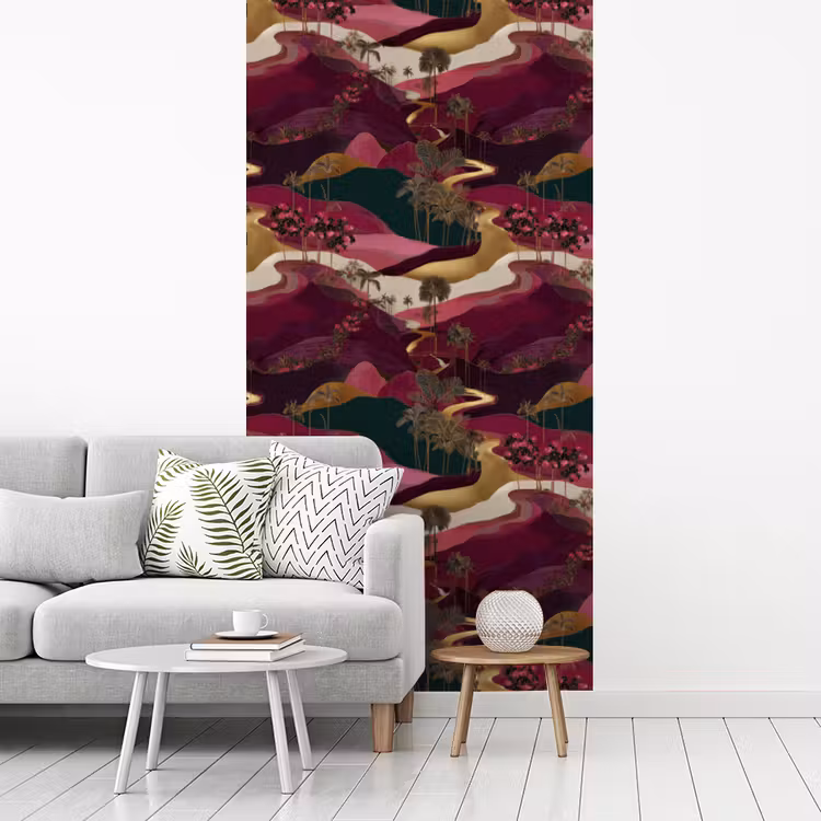Behang - Magisch - Palmbomen - Goud — 3