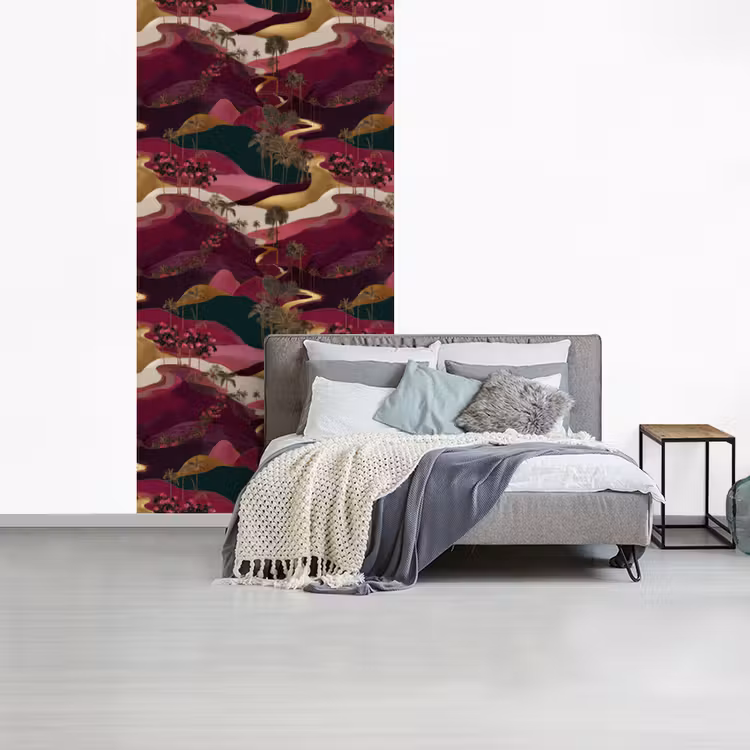 Behang - Magisch - Palmbomen - Goud — 4