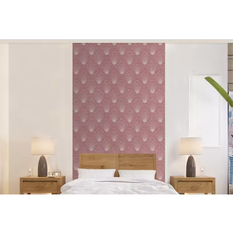 Behang - Trendy - Patroon - Roze — 5