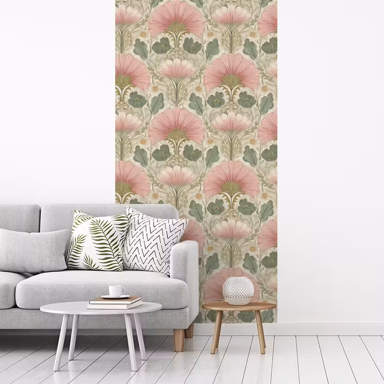 Behang - Klassiek - Patroon - Roze — 3
