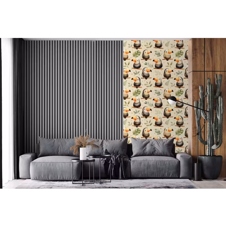 Behang - Toekans - Exotisch - Kleurrijk — 2