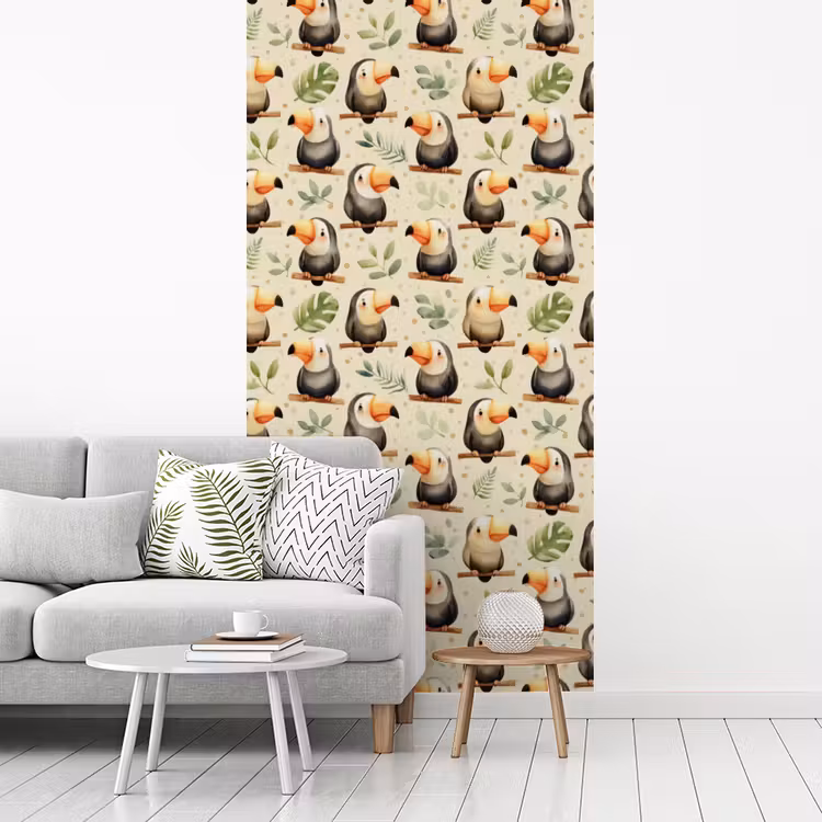 Behang - Toekans - Exotisch - Kleurrijk — 3