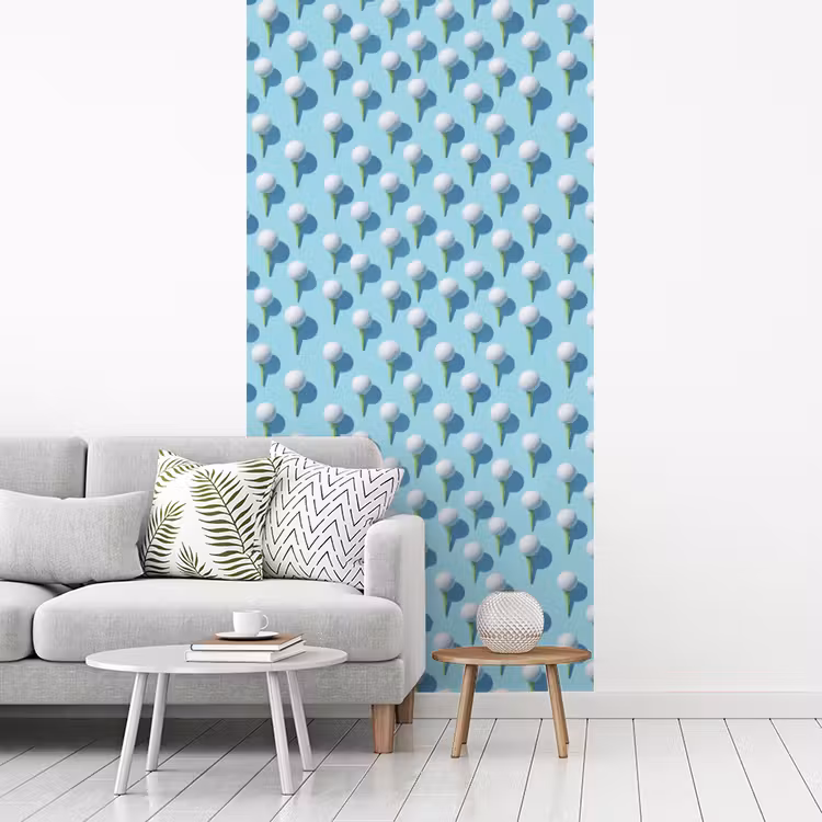 Behang - Golf - Ballen - Blauw — 3