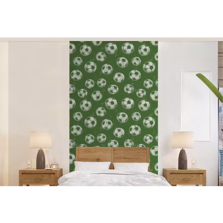 Behang - Voetbal - Sport - Groen — 5