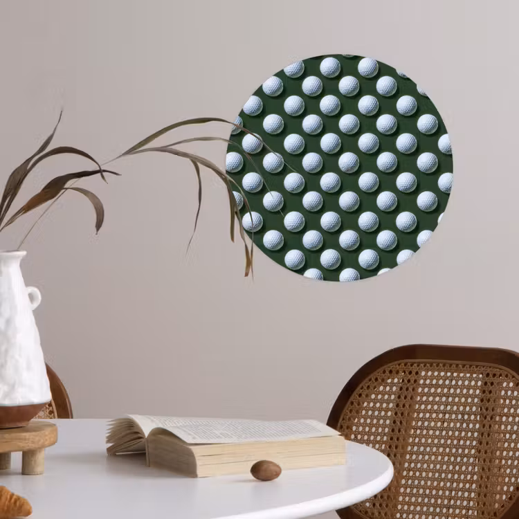Behangcirkel - Ballen - Golf - Groen — 4