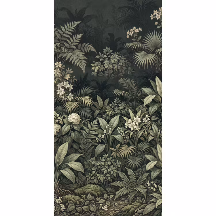 Behang - Jungle - Bladeren - Botanisch - Groen — 2