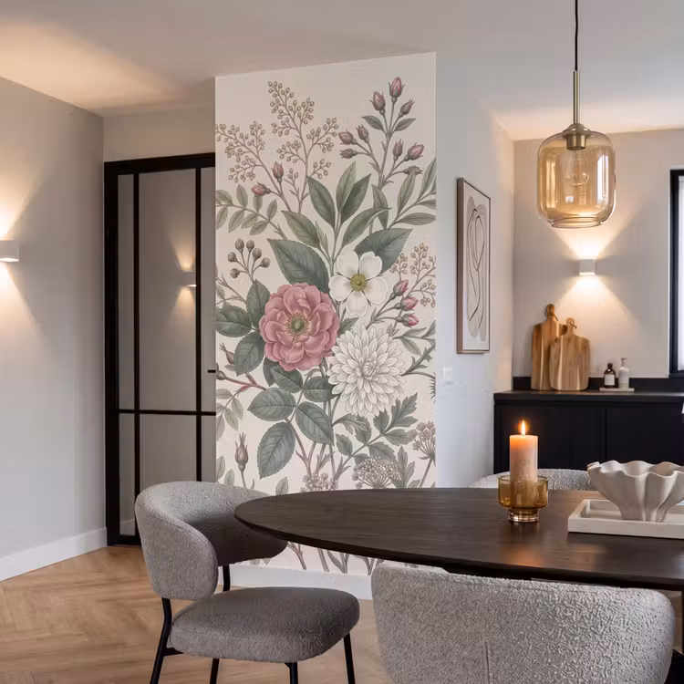 Behang - Romantisch - Design - Kleurrijk — 5