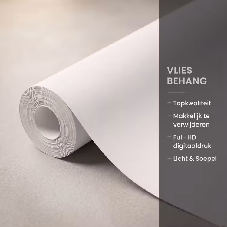 Behang - Minimalistisch - Modern - Bloemen - Beige — 3